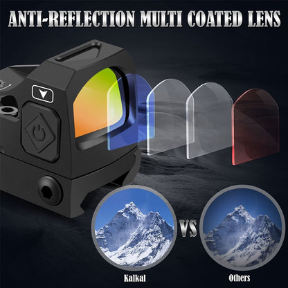 Tactical Mini Red Dot Reflex Sight Red Dot Airsoft-1
