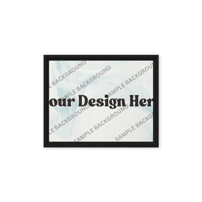 Design Your Own Framed Canvas