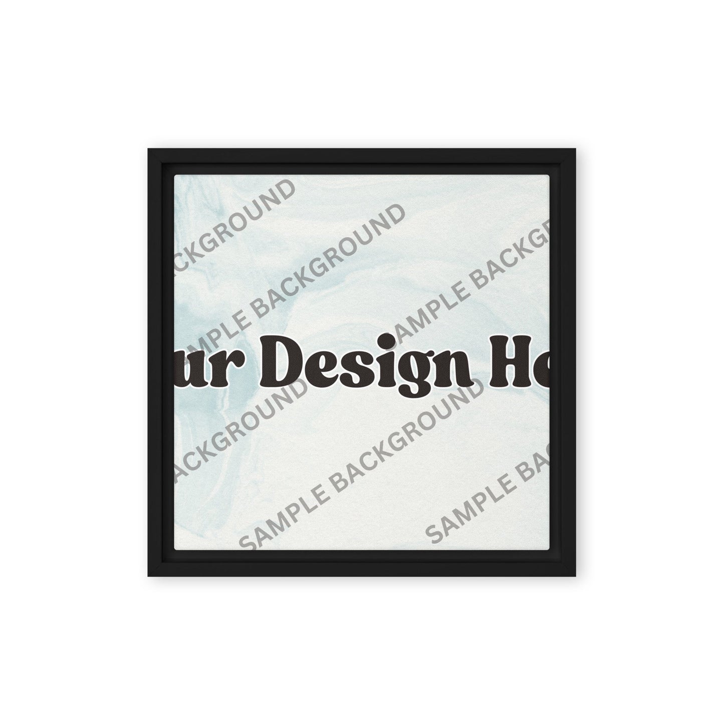 Design Your Own Framed Canvas