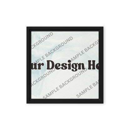 Design Your Own Framed Canvas