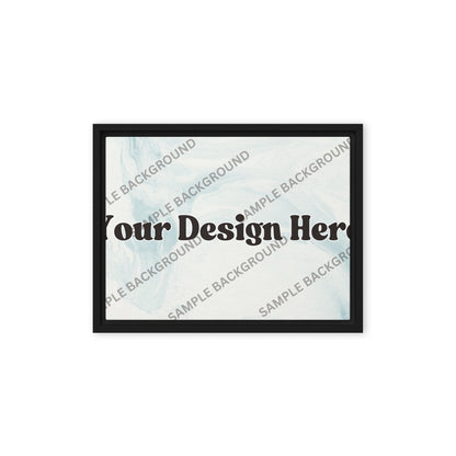 Design Your Own Framed Canvas