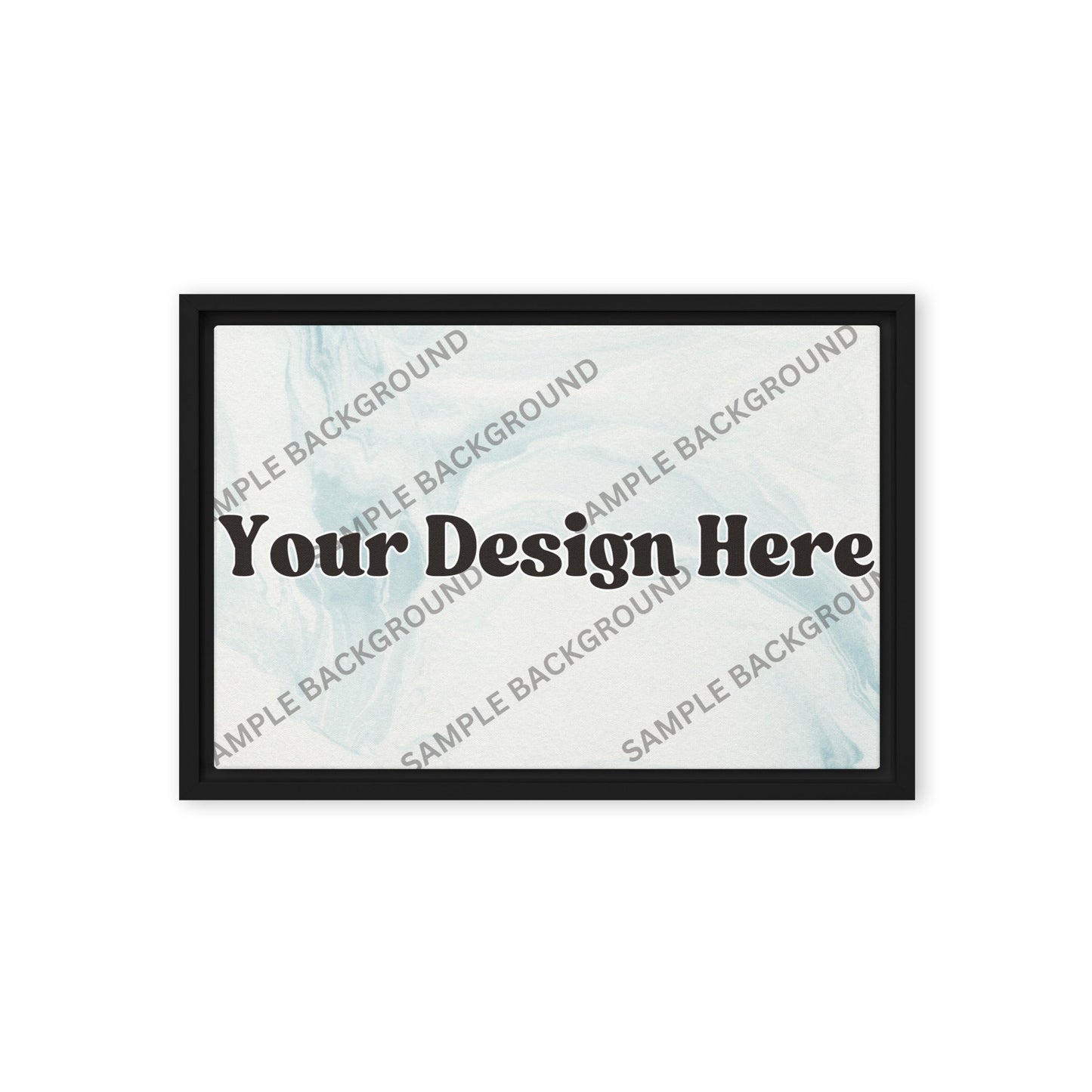 Design Your Own Framed Canvas