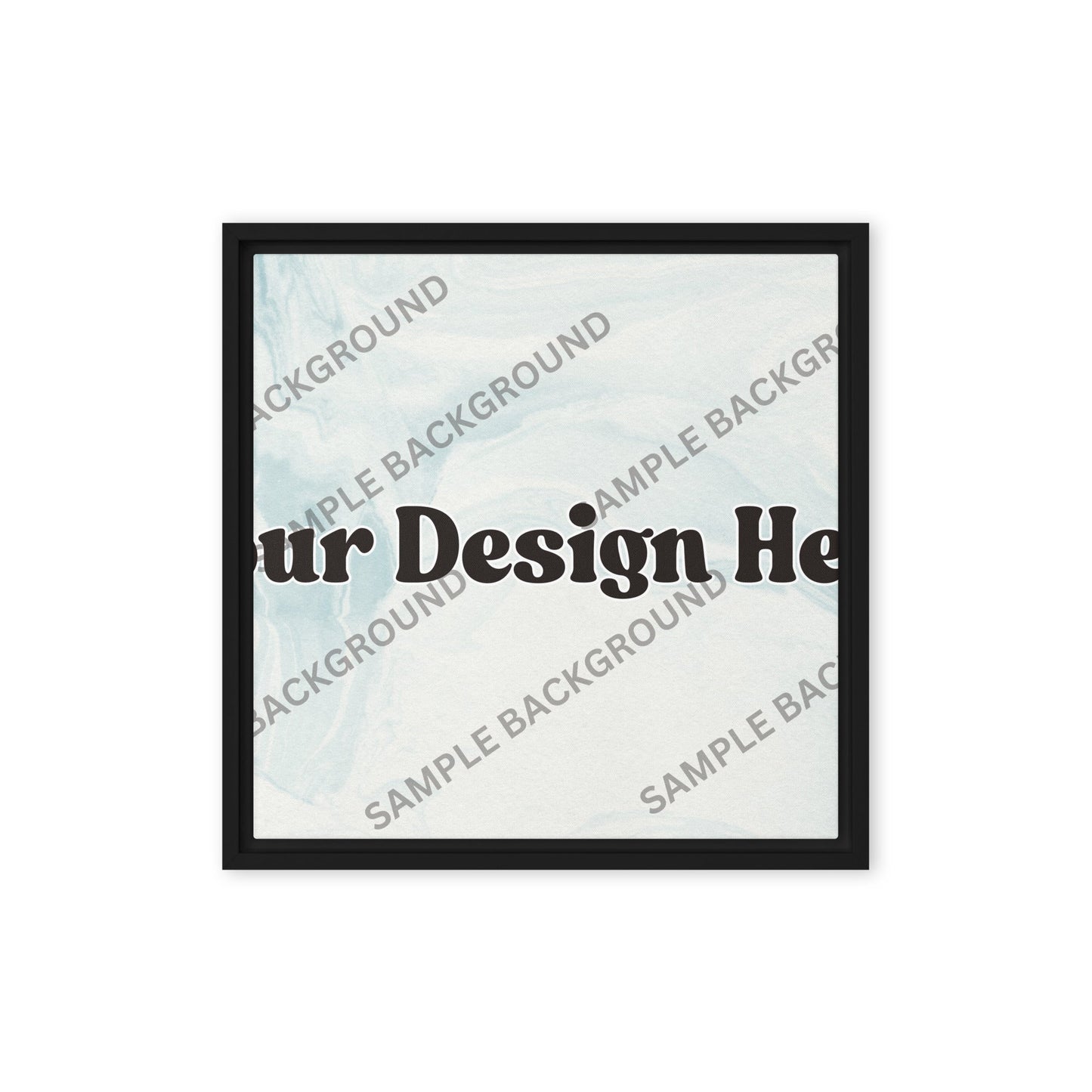 Design Your Own Framed Canvas