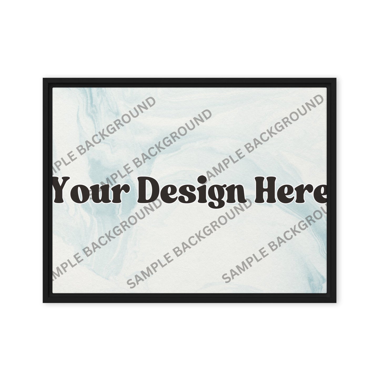 Design Your Own Framed Canvas