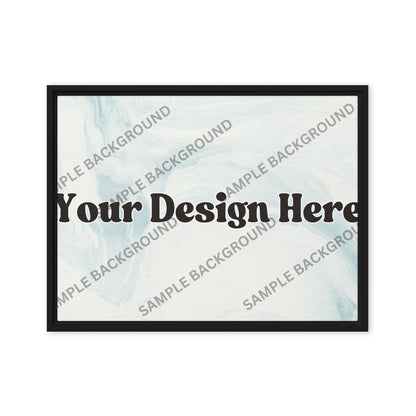 Design Your Own Framed Canvas