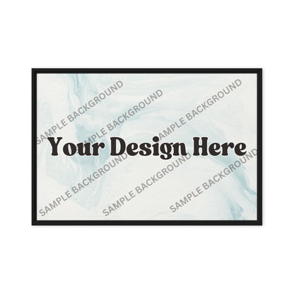Design Your Own Framed Canvas