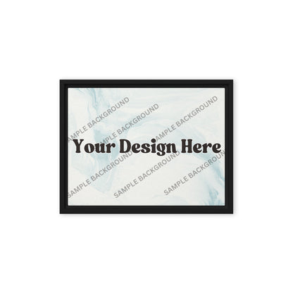 Design Your Own Framed Canvas