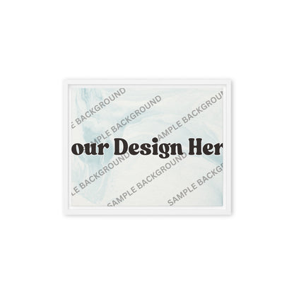 Design Your Own Framed Canvas