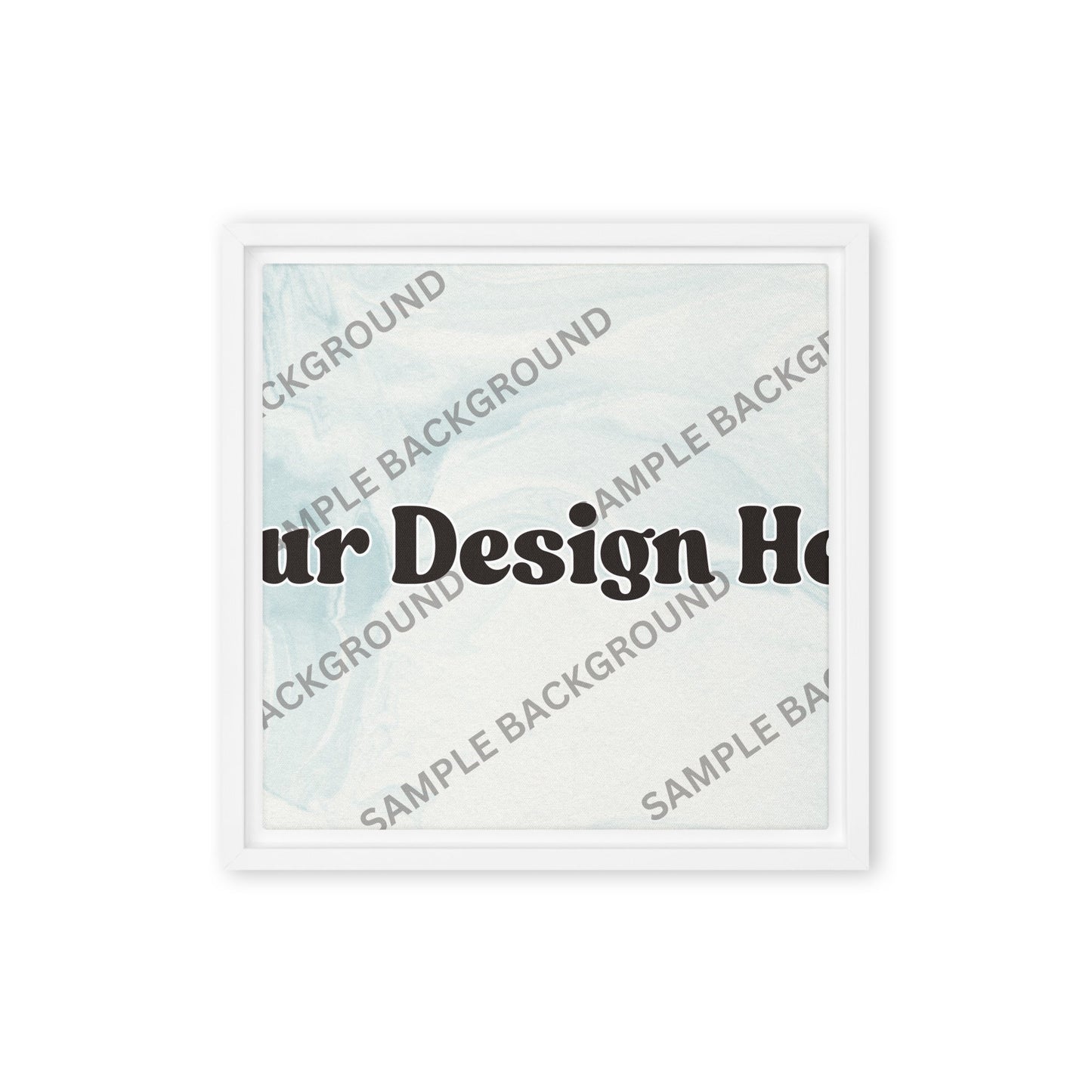 Design Your Own Framed Canvas