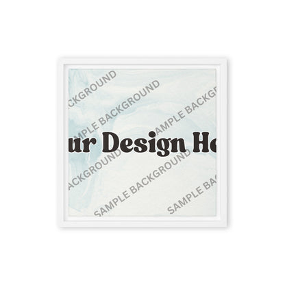 Design Your Own Framed Canvas