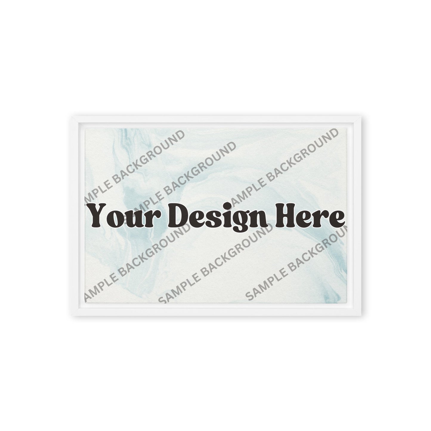 Design Your Own Framed Canvas