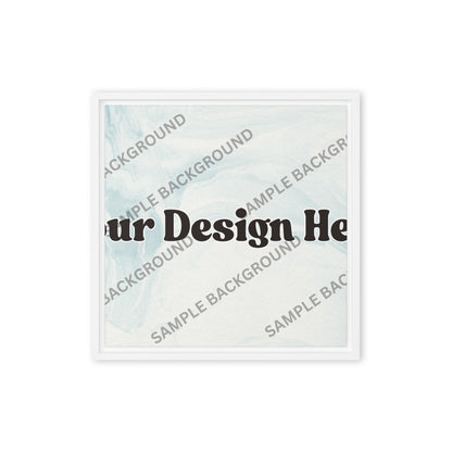 Design Your Own Framed Canvas