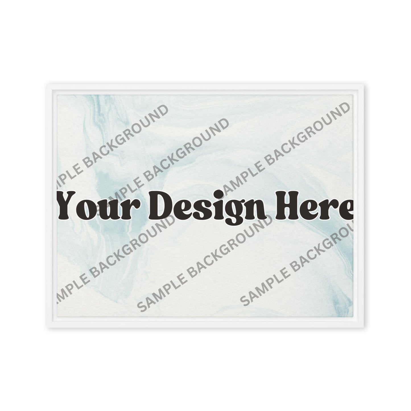 Design Your Own Framed Canvas