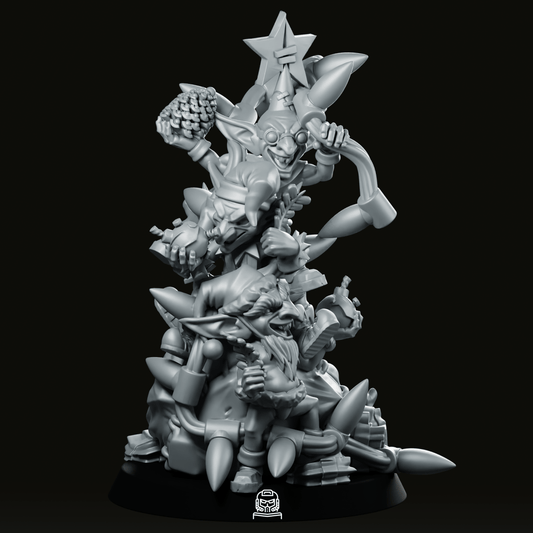Christmas Goblin Xmas Tree Miniature