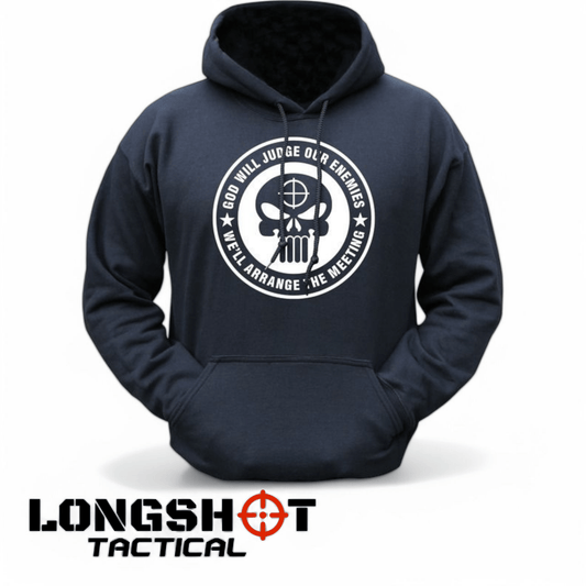 God Will Judge Hoodie – Black