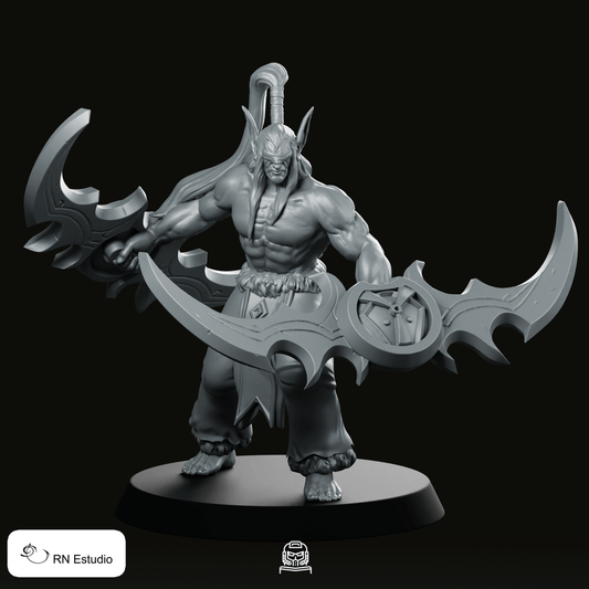 Illidan Deamon Miniature