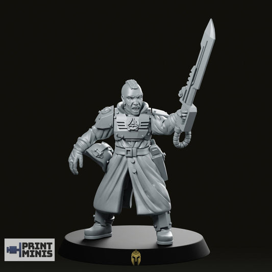 Imperial Commander Miniature