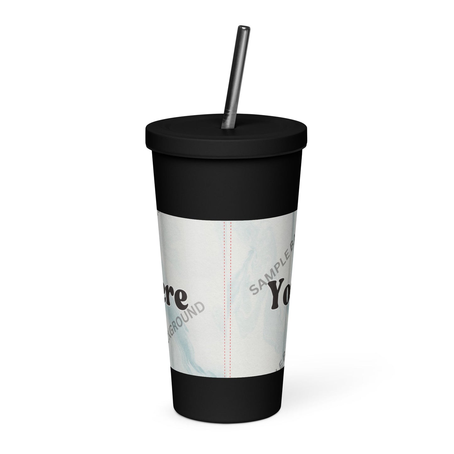 Design Your Own Insulated Tumbler With a Straw