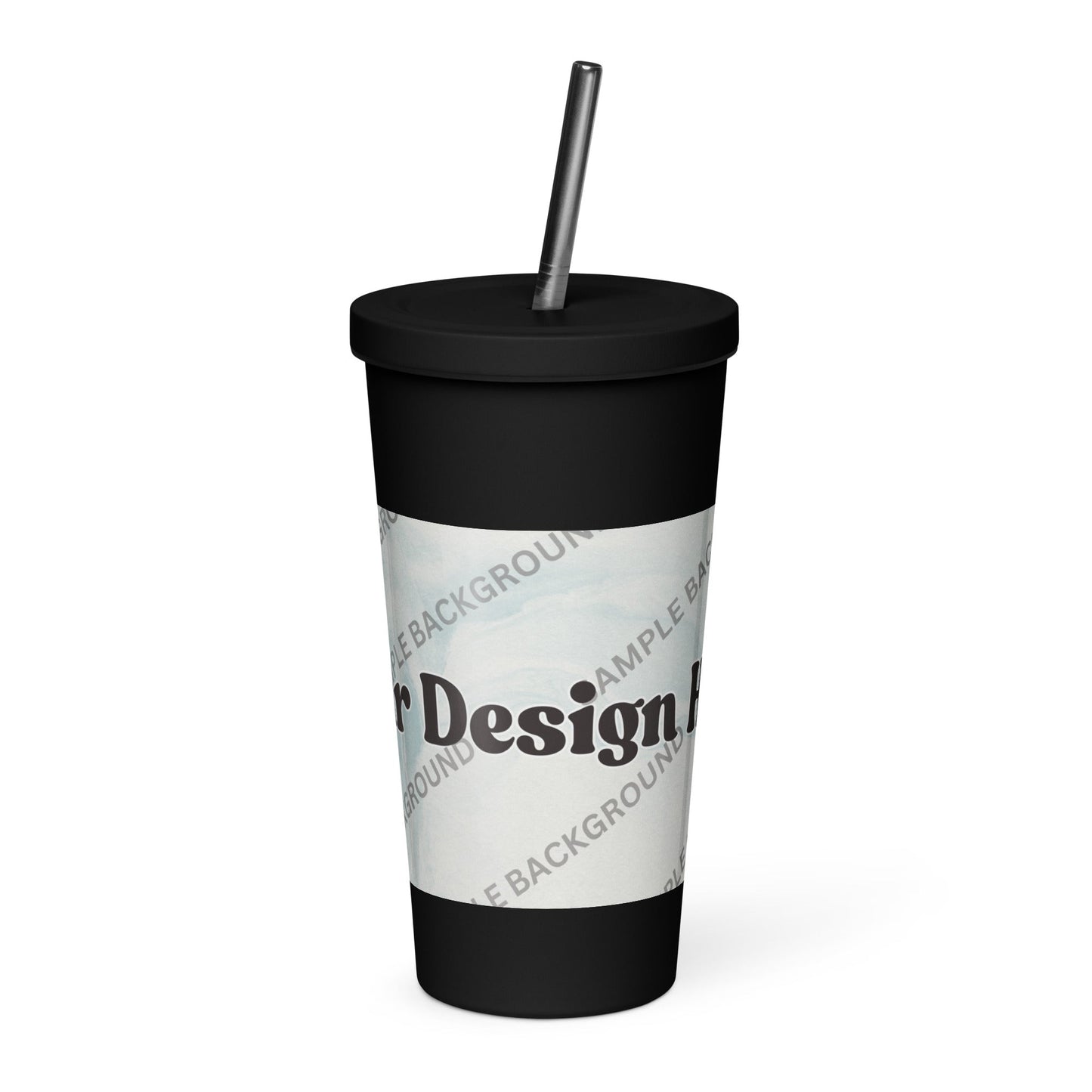 Design Your Own Insulated Tumbler With a Straw
