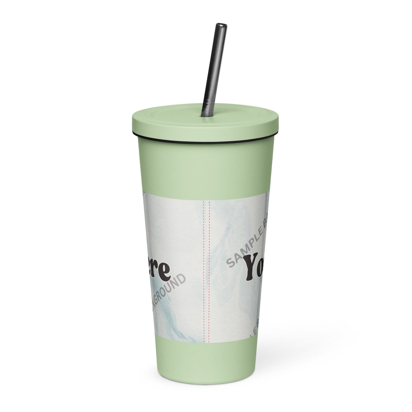 Design Your Own Insulated Tumbler With a Straw
