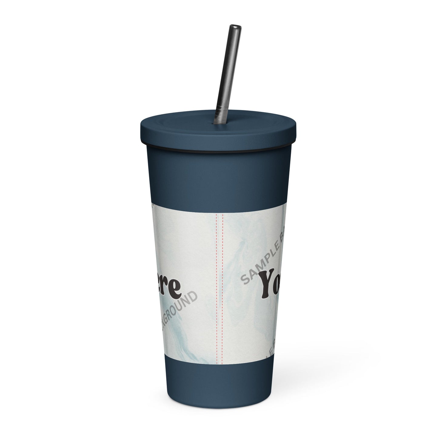 Design Your Own Insulated Tumbler With a Straw