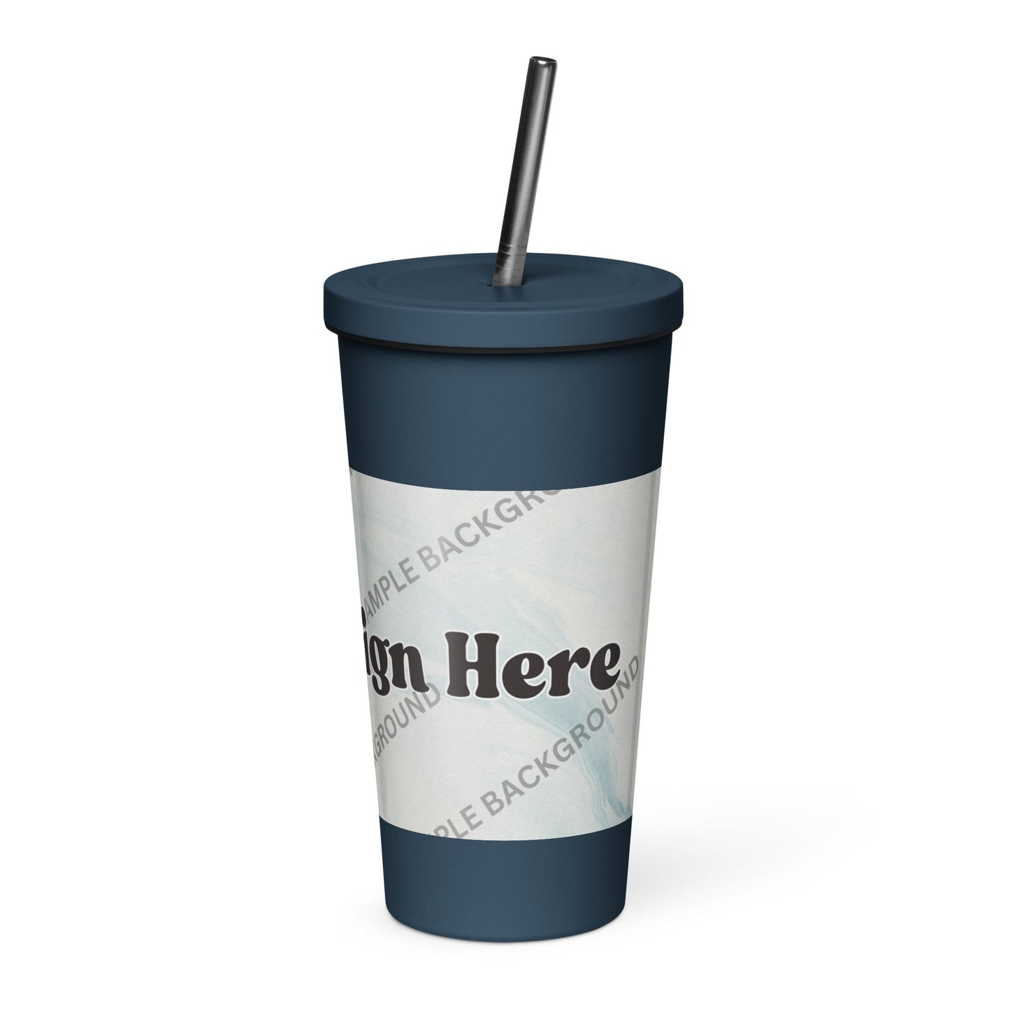 Design Your Own Insulated Tumbler With a Straw