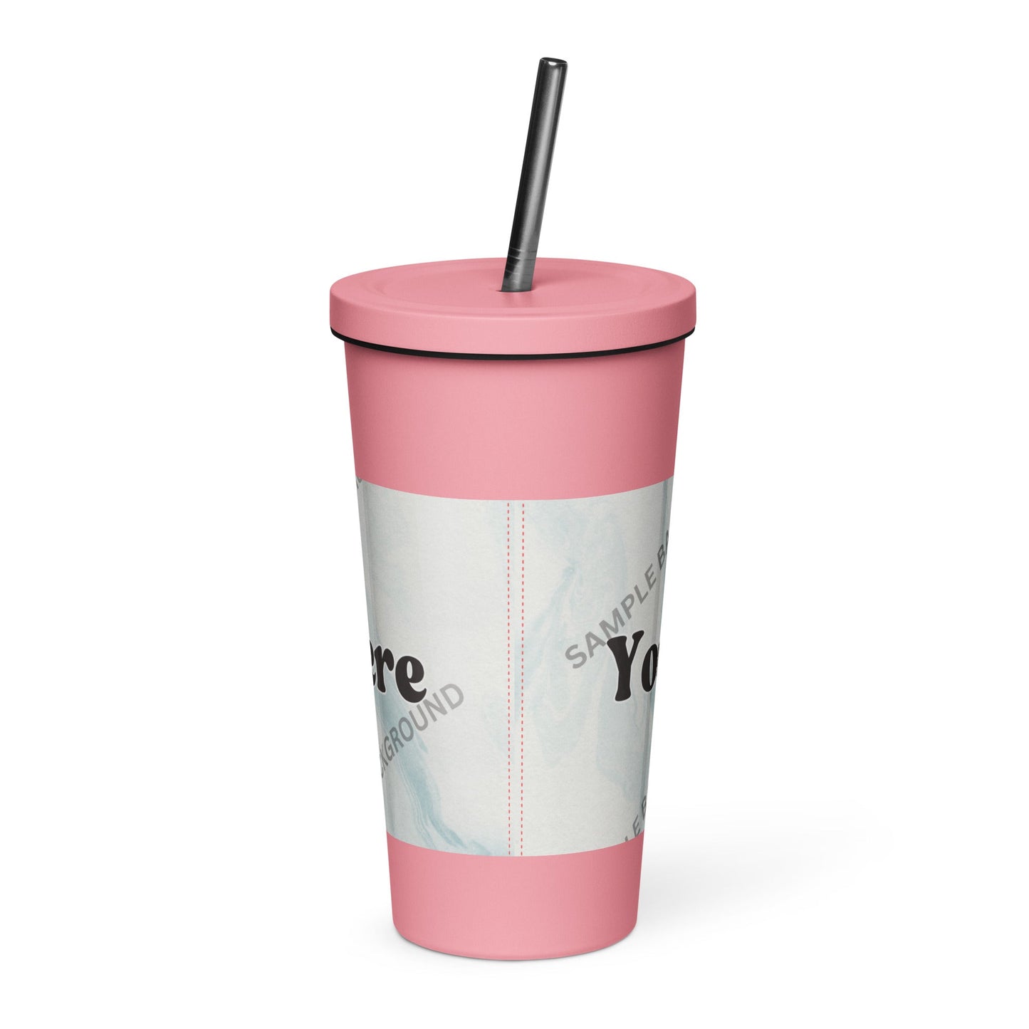 Design Your Own Insulated Tumbler With a Straw