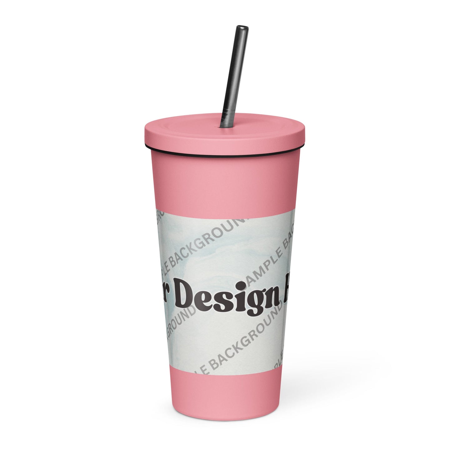 Design Your Own Insulated Tumbler With a Straw