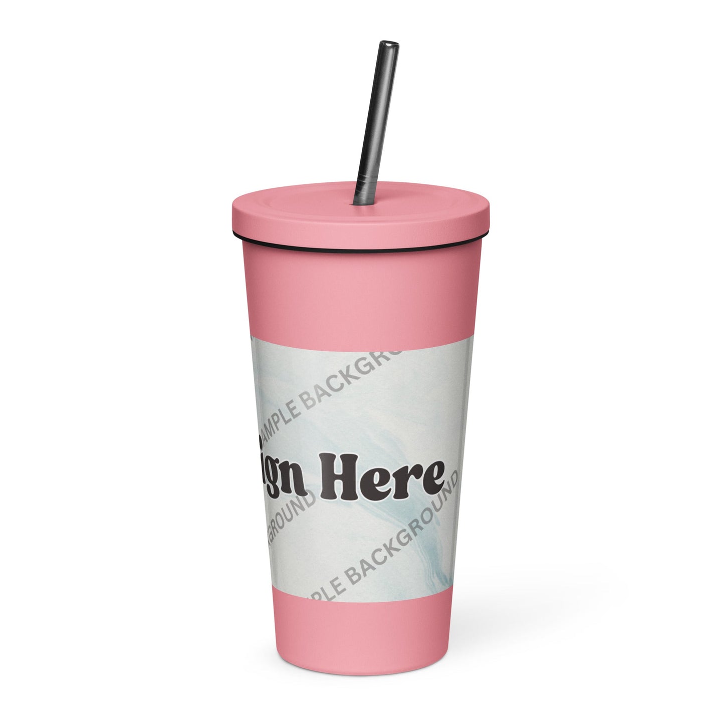 Design Your Own Insulated Tumbler With a Straw