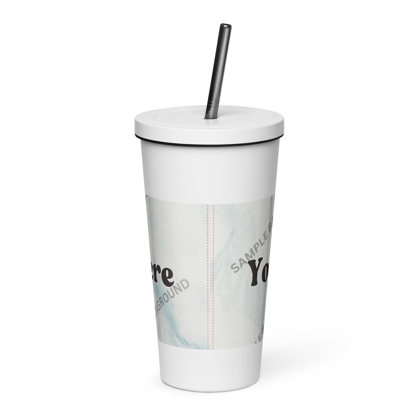 Design Your Own Insulated Tumbler With a Straw