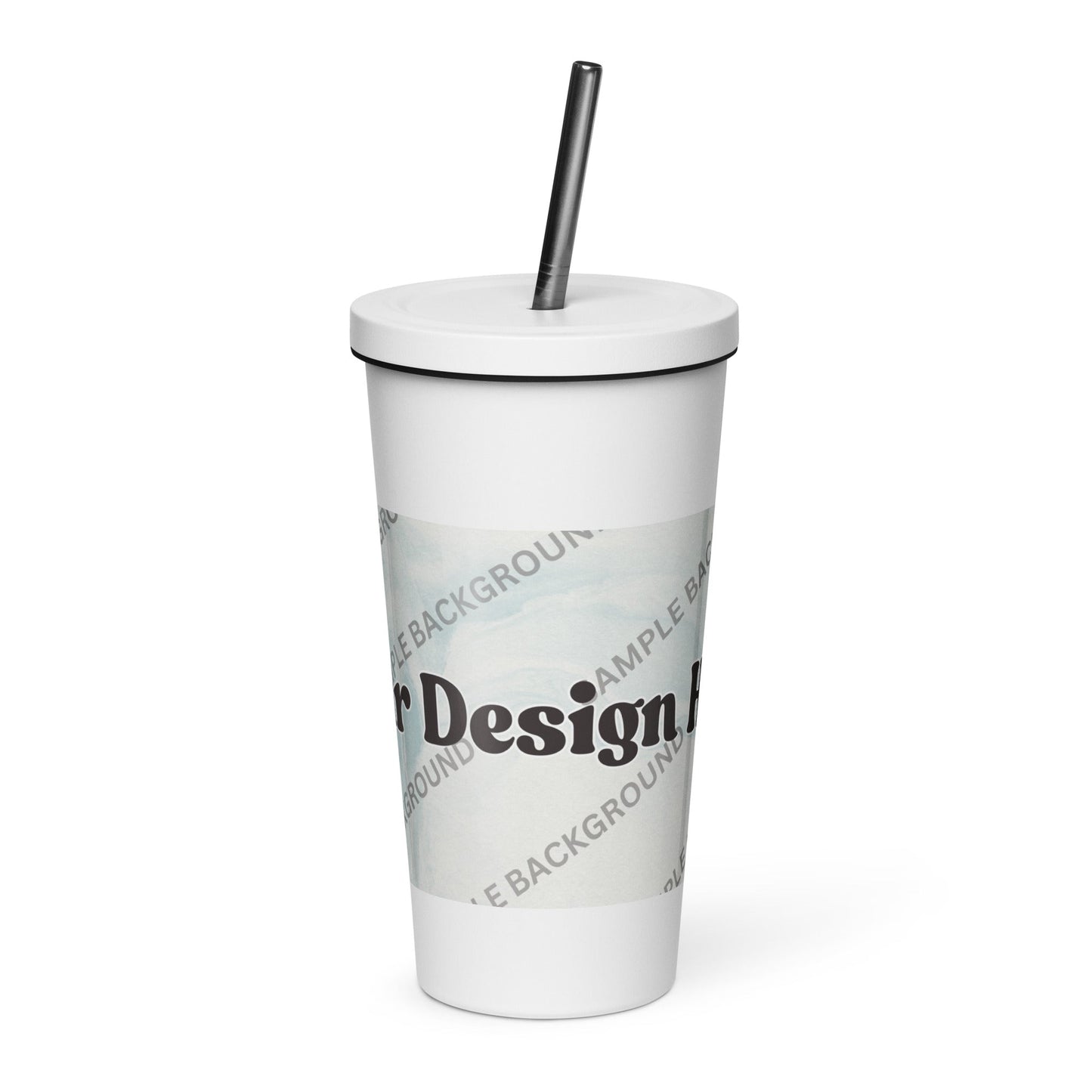 Design Your Own Insulated Tumbler With a Straw