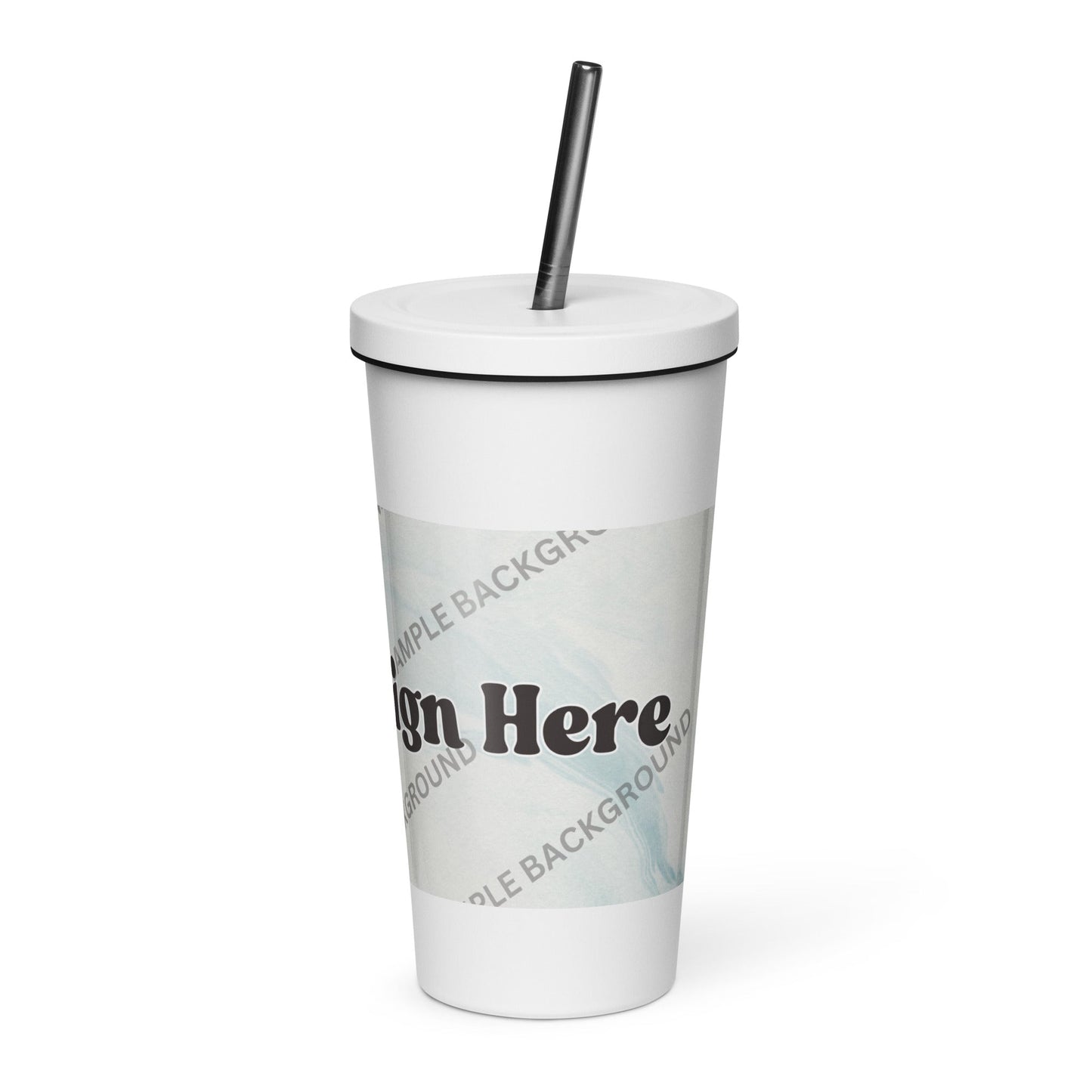 Design Your Own Insulated Tumbler With a Straw