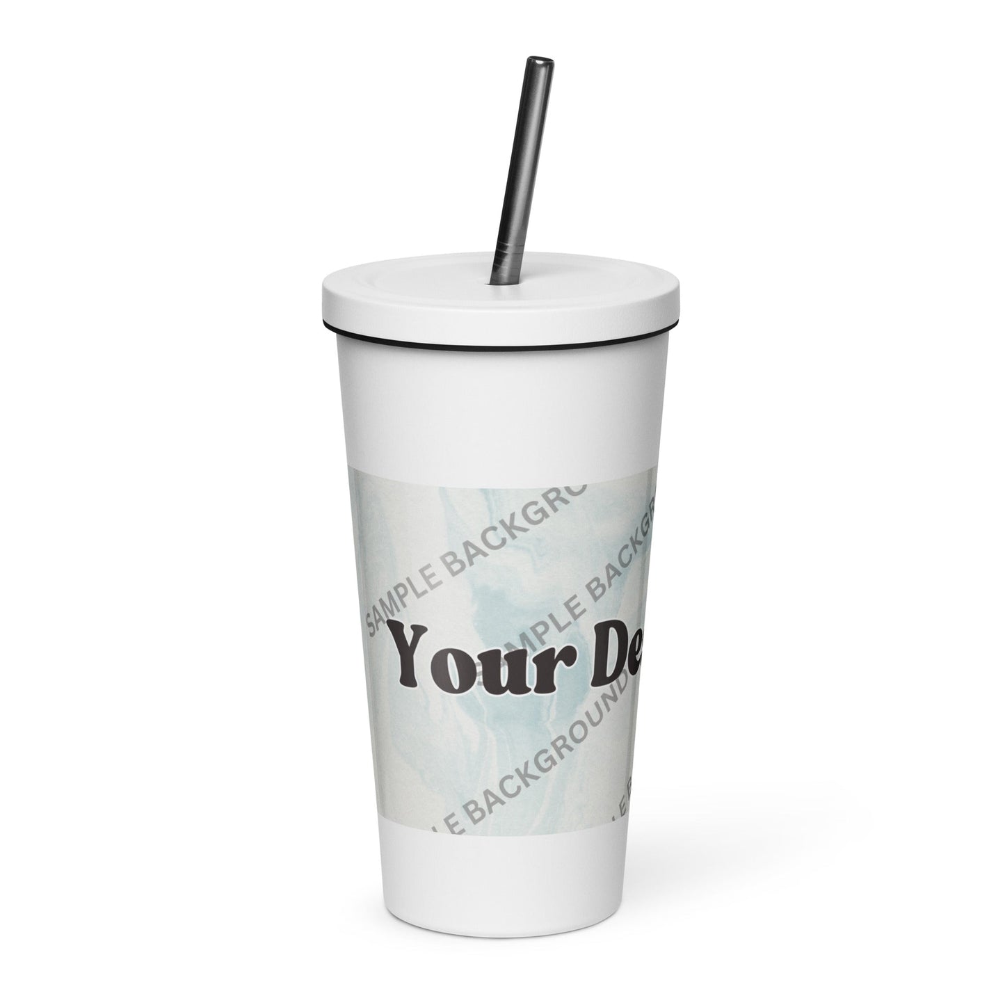 Design Your Own Insulated Tumbler With a Straw