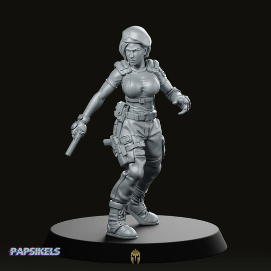 Jillian Velentines Special Operation Agent Miniature