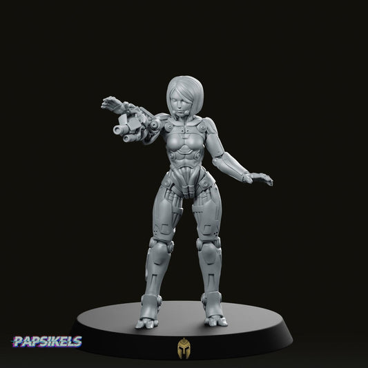 Jynza Female Cyberbabe Miniature