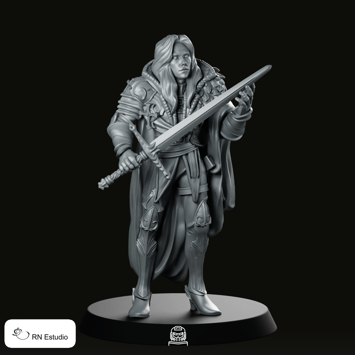 Kenric Warrior Miniature