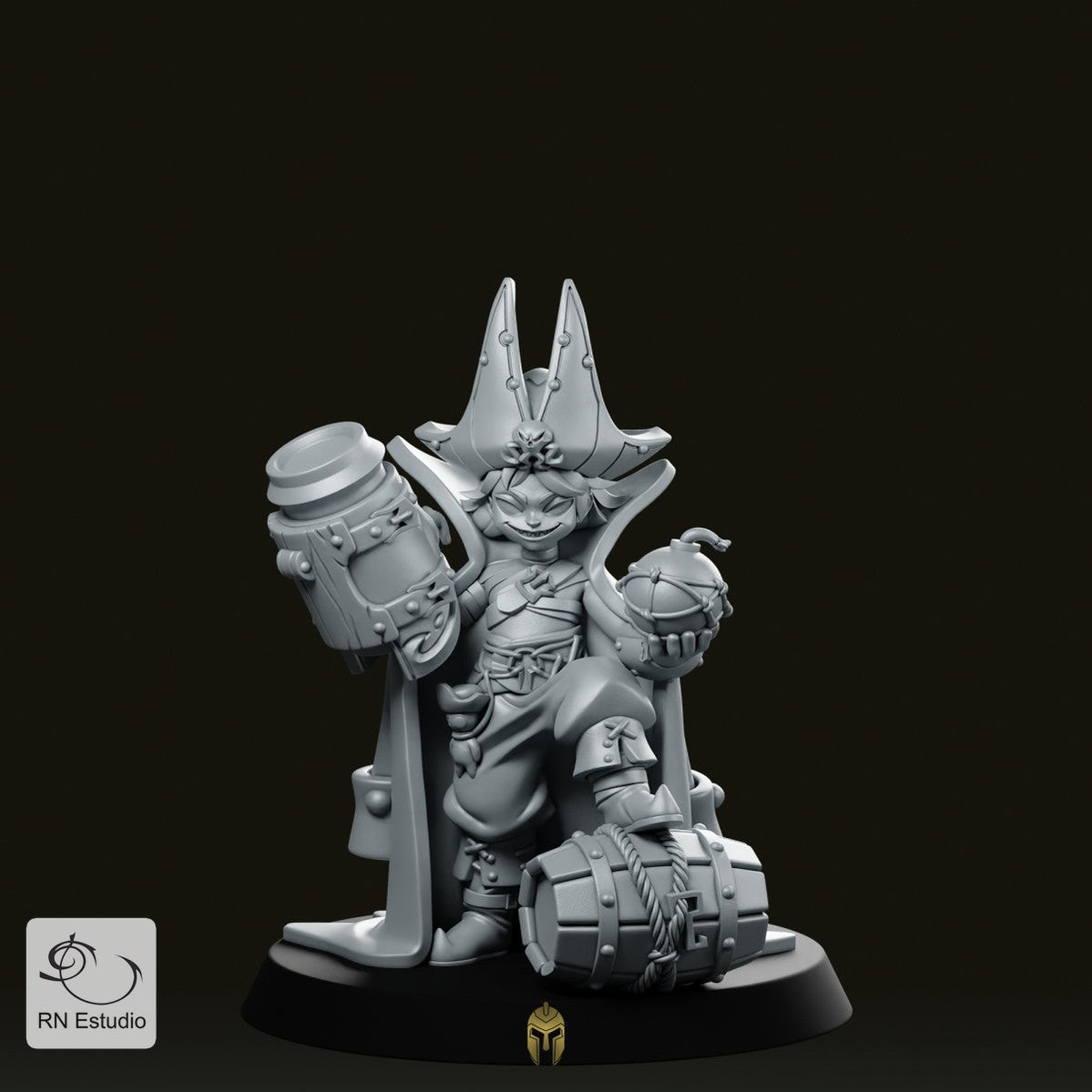 Kid Jack Pirate Miniature