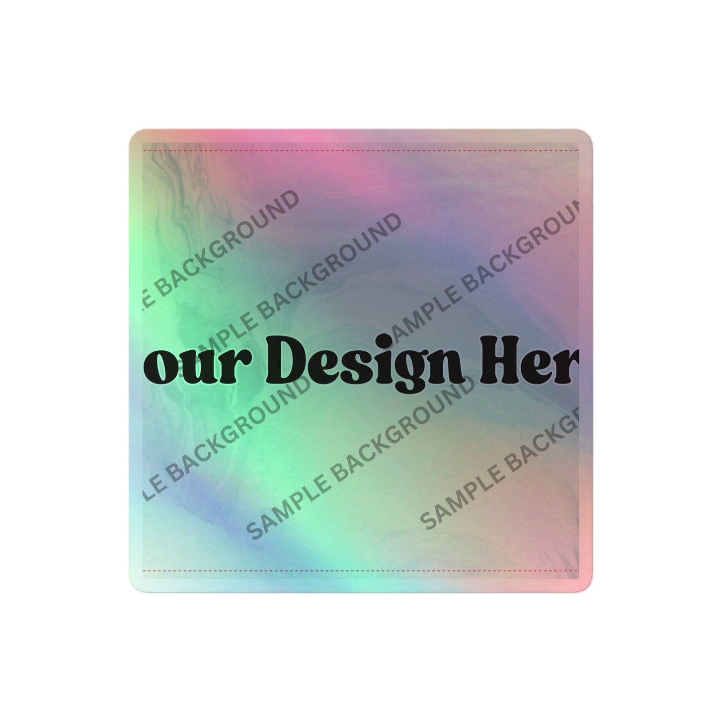 Design Your Own Holographic Stickers