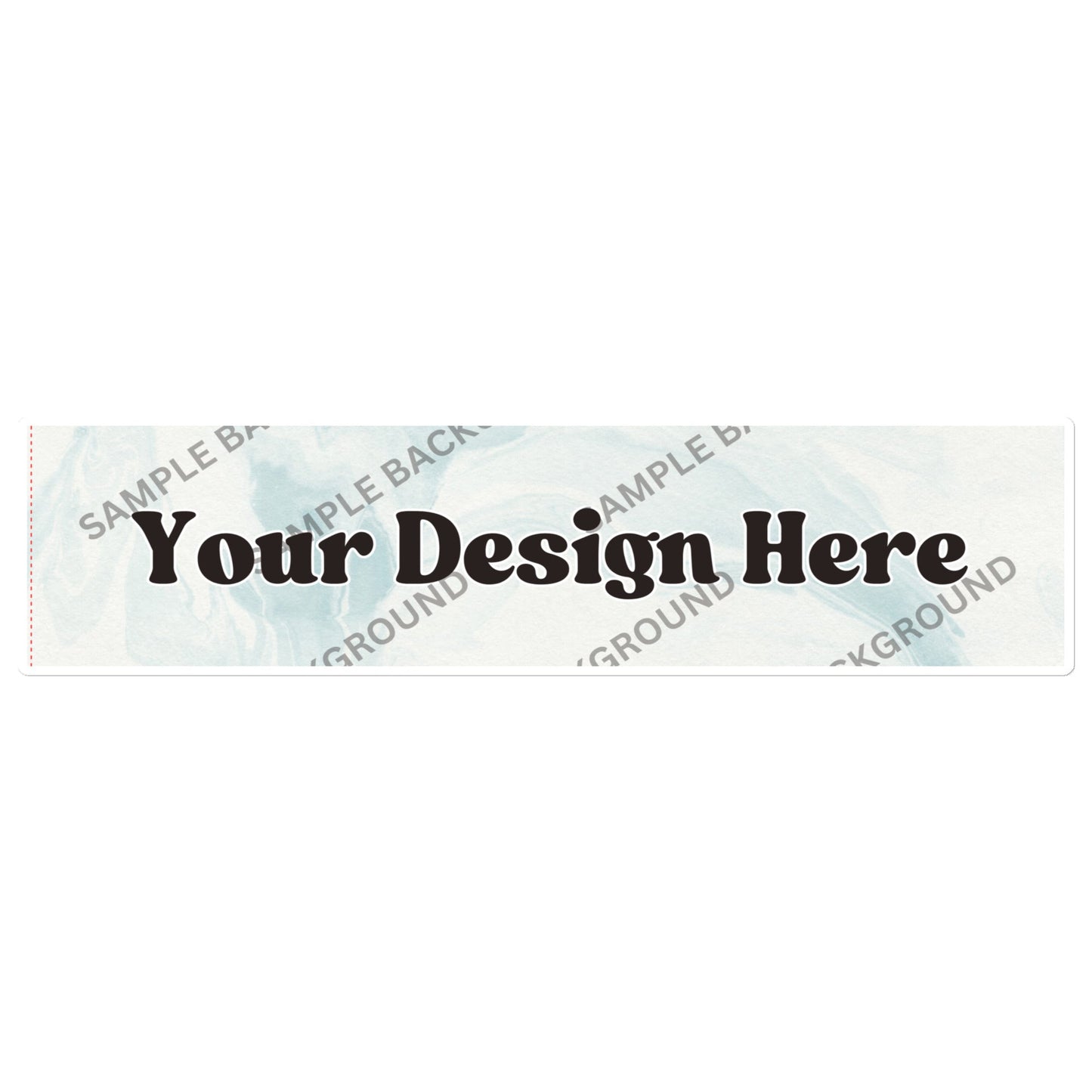 Design Your Own Bubble-free stickers