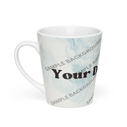 Design Your Own Latte Mug