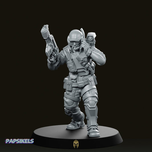 LCPL Scruffy Security Soldier Miniature