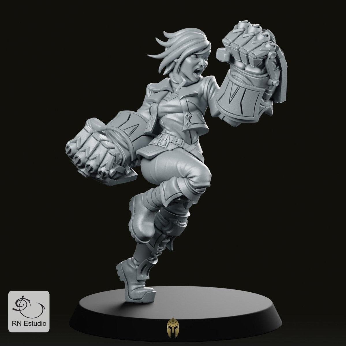 LOL VI Female Fighter Miniature
