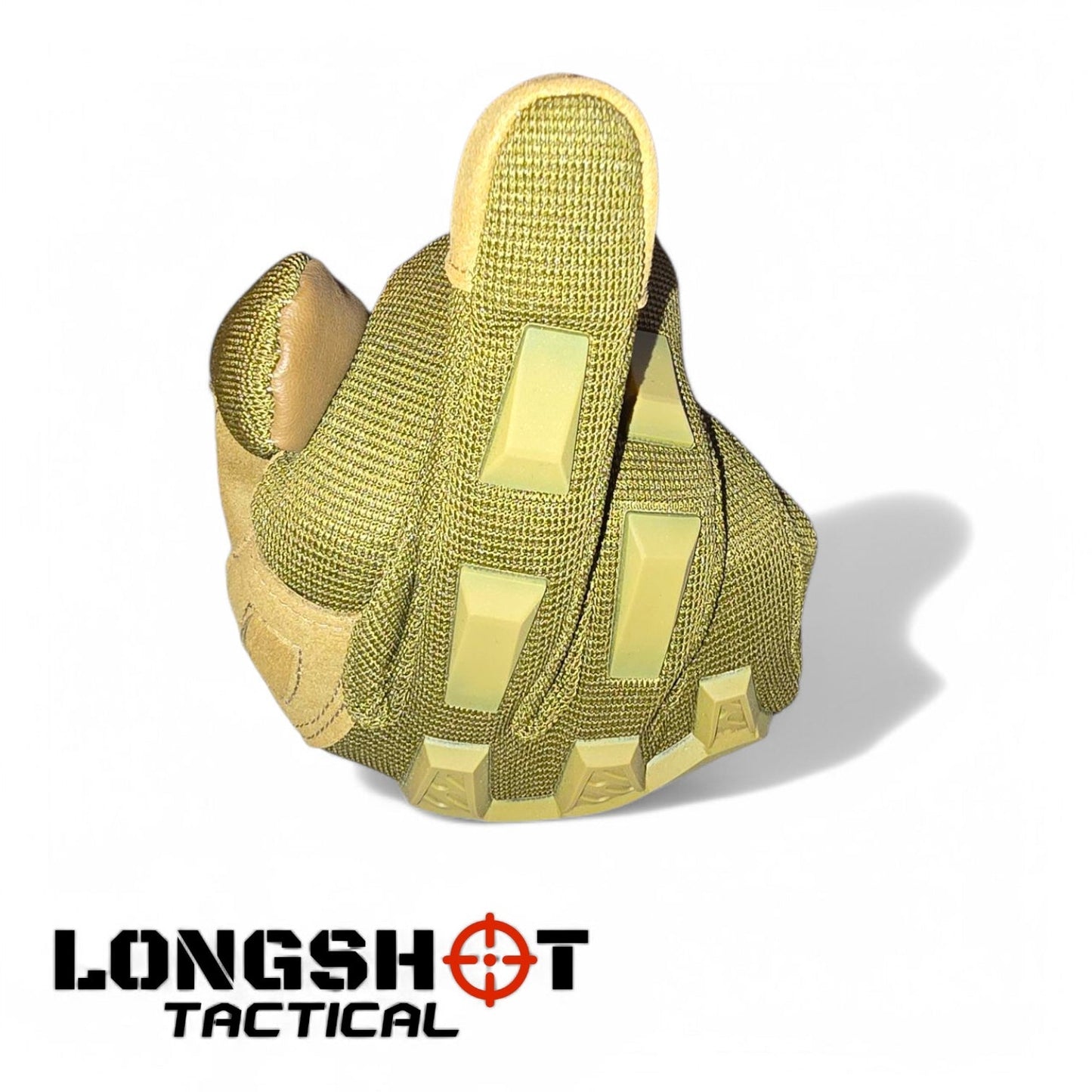 Longshot Tactical Airsoft Gloves With Knuckle Protection