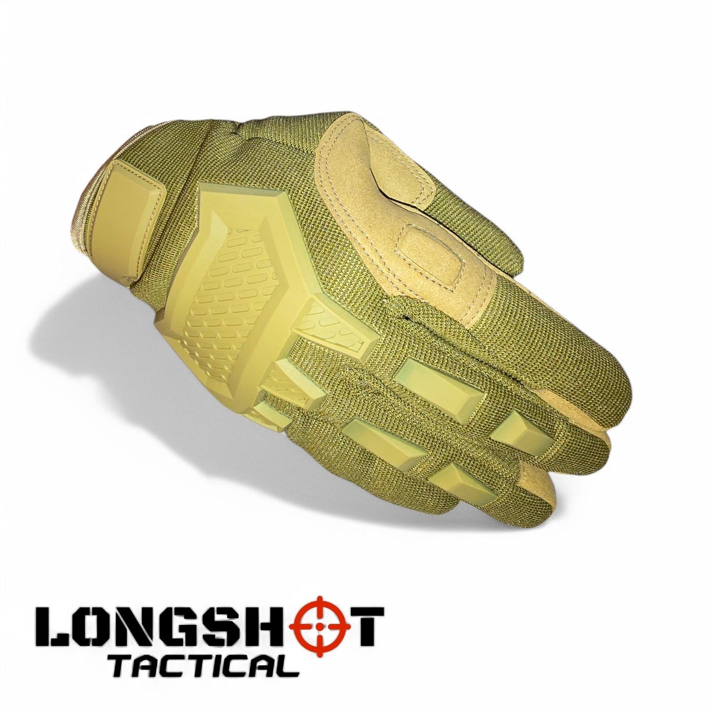 Longshot Tactical Airsoft Gloves With Knuckle Protection