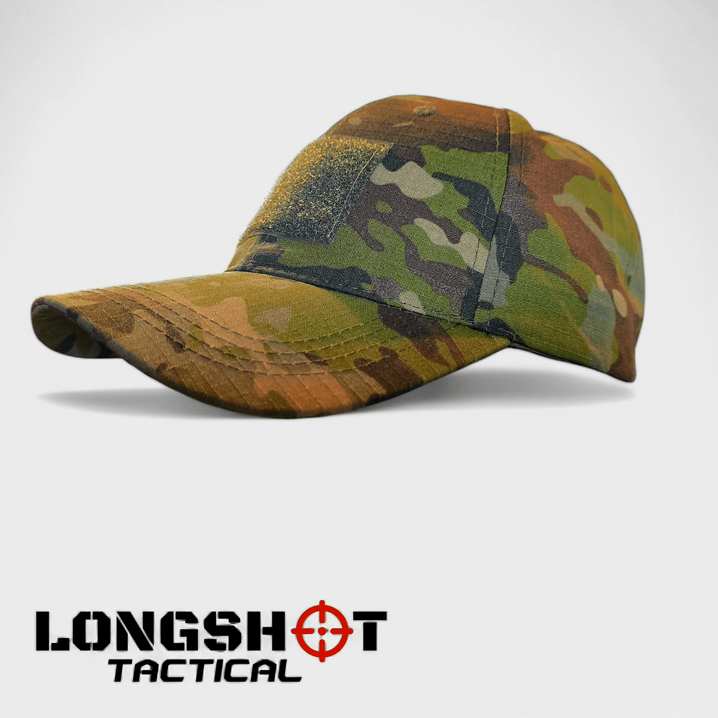 Longshot Tactical Baseball Cap Woodland Camo