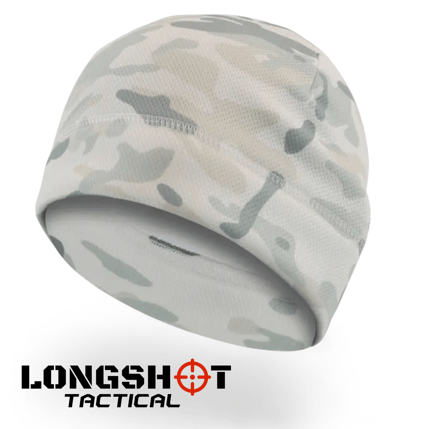 Longshot Tactical Beanie Hat - Snow Camo