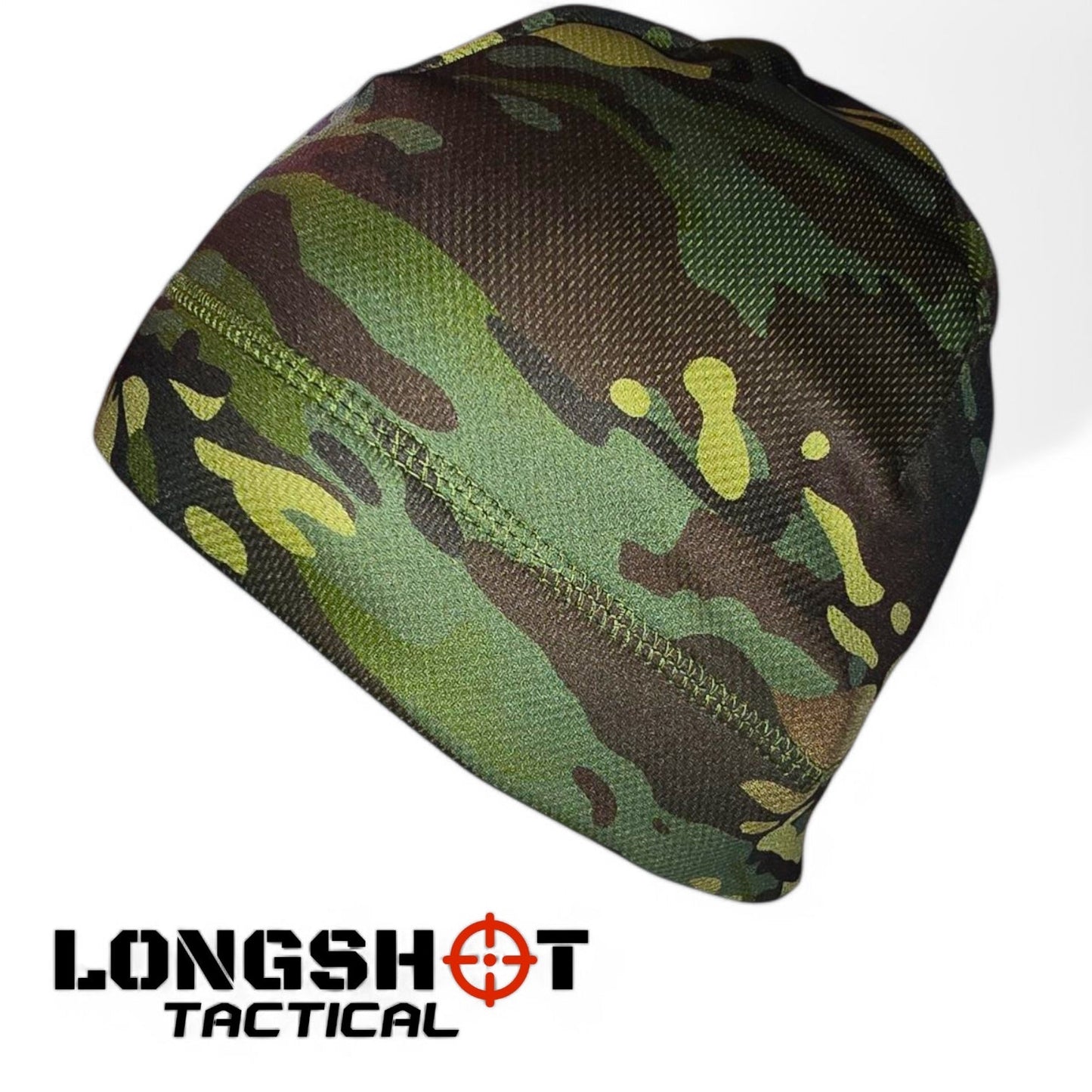 Longshot Tactical Beanie Hat - Woodland Camo