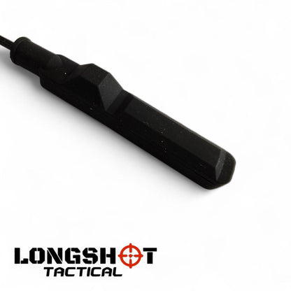 Longshot Tactical Flashlight with 20mm Rail Attachment and Switch