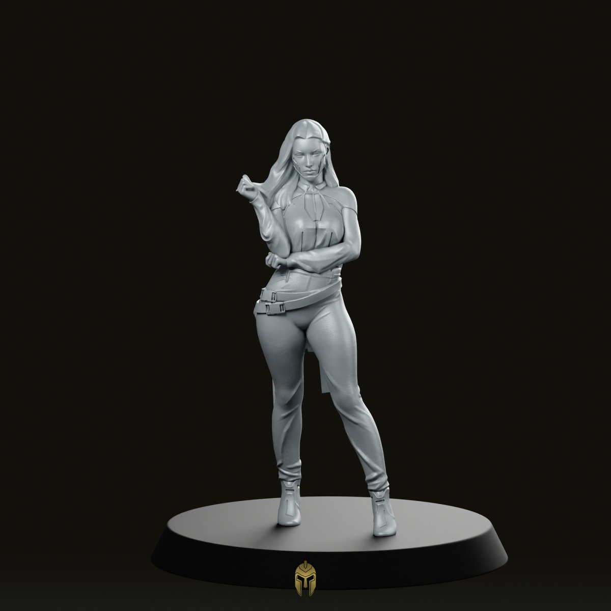 Luna Cyberpunk Miniature