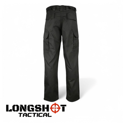 Kombat UK BDU Ripstop Mens Black Tactical Trousers
